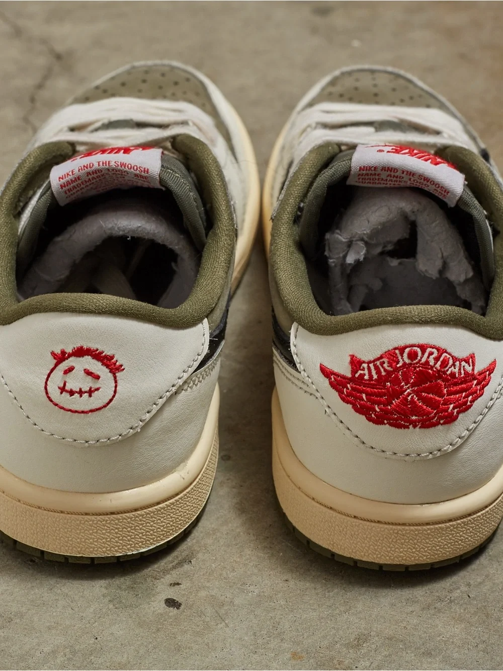 Nike x Travis Scott Air Jordan 1 Retro Low OG SP PS ‘Reverse Olive’